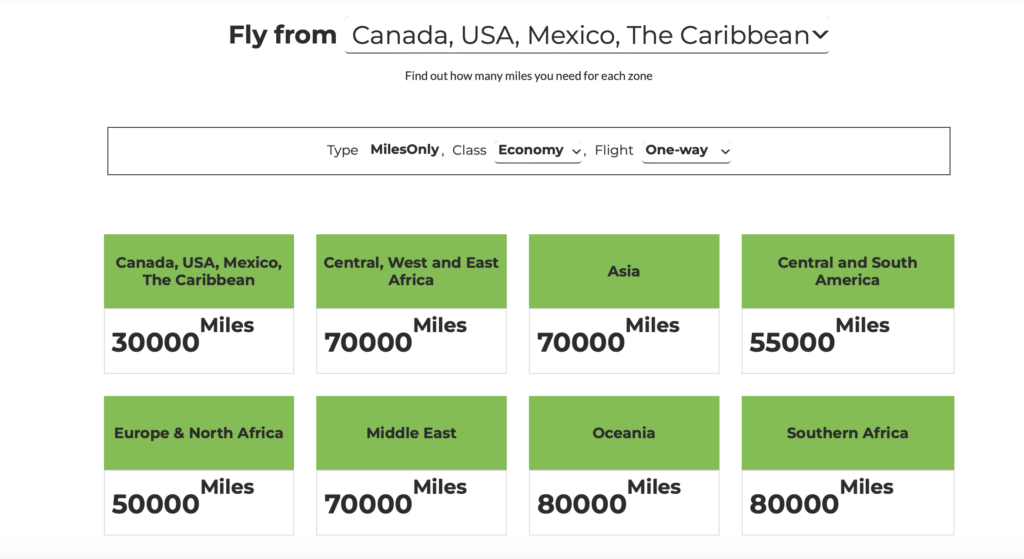 a screenshot of a flight schedule